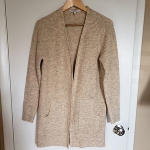 Time and Tru • Oatmeal Waffle Weave Cardigan